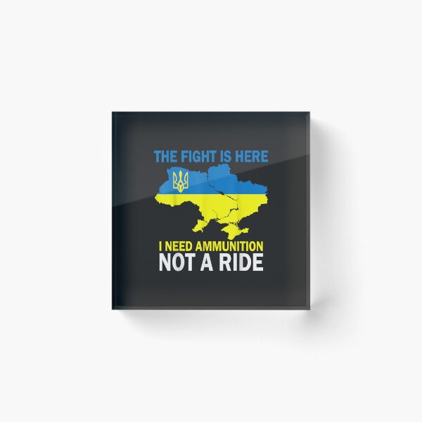 Item preview, The fight Is Here I Need Ammunition Not A Ride designed and sold by JakariEzer.