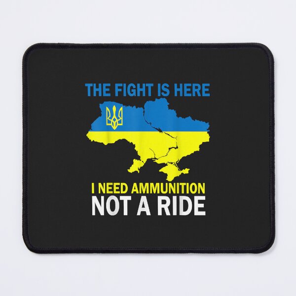 Item preview, The fight Is Here I Need Ammunition Not A Ride designed and sold by JakariEzer.