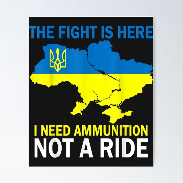 Item preview, The fight Is Here I Need Ammunition Not A Ride designed and sold by JakariEzer.