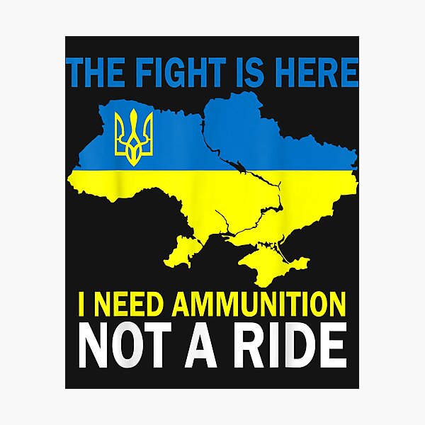 Item preview, The fight Is Here I Need Ammunition Not A Ride designed and sold by JakariEzer.