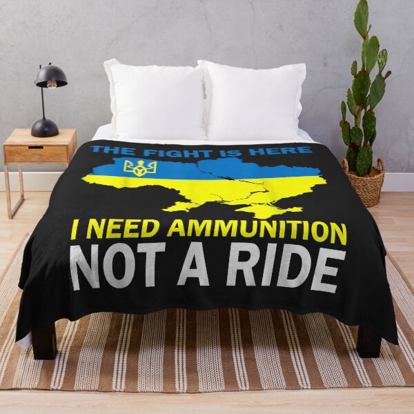 Item preview, The fight Is Here I Need Ammunition Not A Ride designed and sold by JakariEzer.