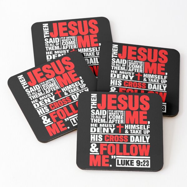 Item preview, Luke 9:23 Follow Me designed and sold by plushism.