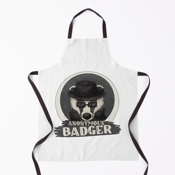 Item preview, Anonymous Badger Logo w/ text designed and sold by Anonymous Badger.