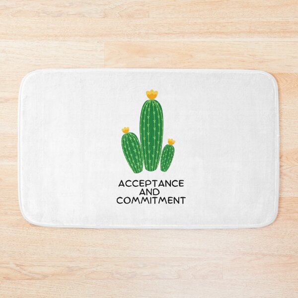 Item preview, ACCEPTANCE AND COMMITMENT - cute succulent plant design  designed and sold by MiKy1997.