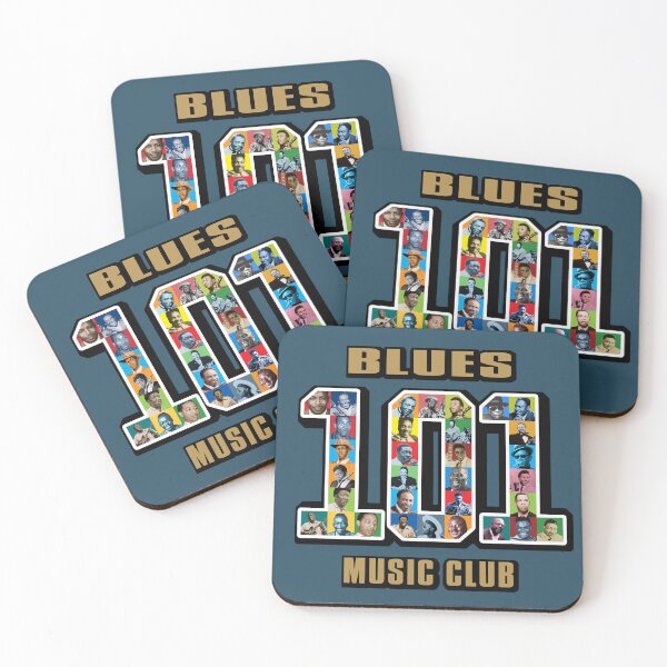 Item preview, 101 Music Club Blues designed and sold by TIGERDAVER.