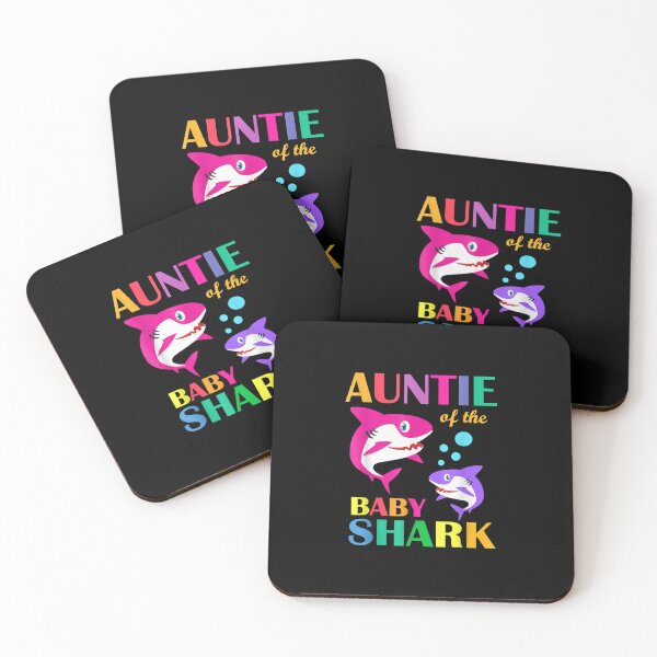 Item preview, Auntie Of The Baby Birthday Shark Auntie Shark Mother's Day designed and sold by KingPower.