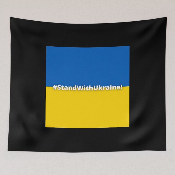 Item preview, Stand with Ukraine HashTag #StandWithUkraine Support Ukraine designed and sold by LeBreab.