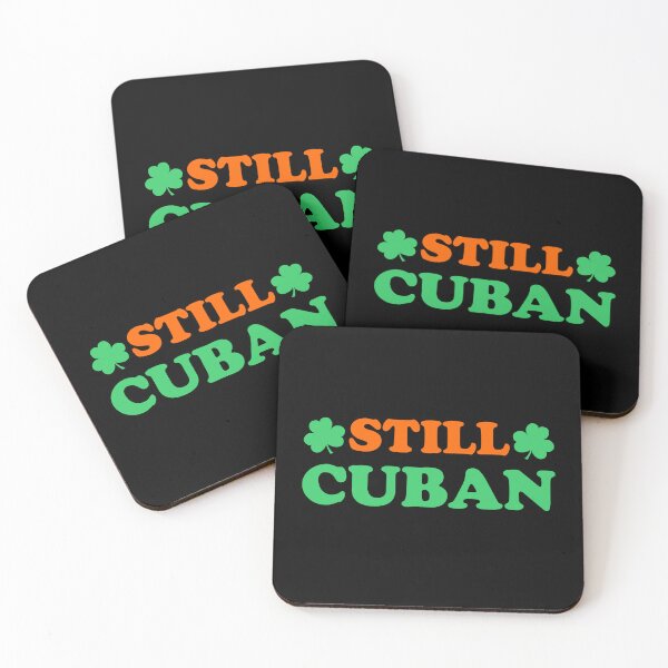 Aperçu de l'œuvre Chemise de la Saint-Patrick Still Cuban Green Shamrocks créée et vendue par jaycartoonist.