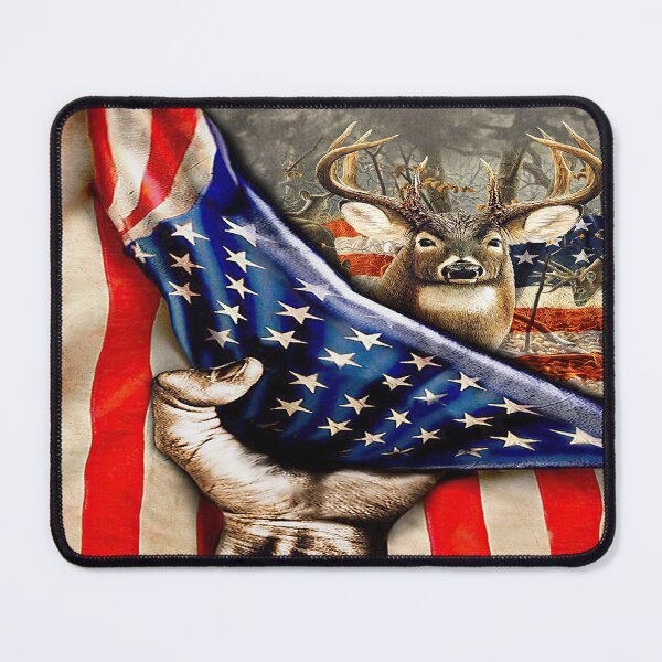 Item preview, Save Animals - Deer Flag - Animals Lover designed and sold by judysophia.