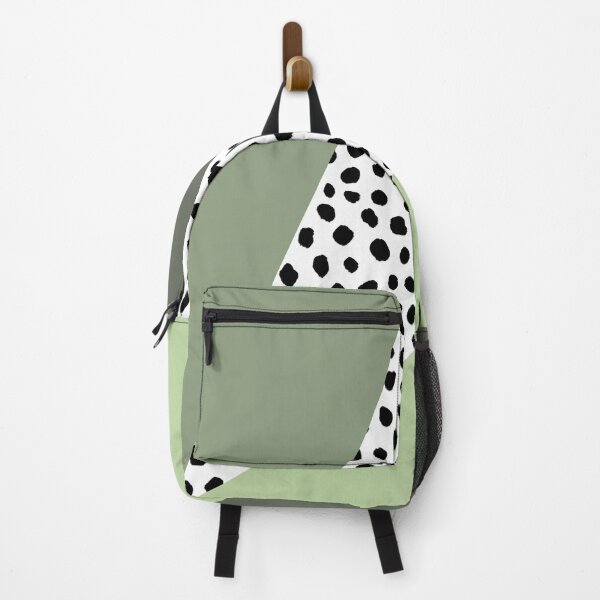 Item preview, Geometric Polka Dot, Colour Block, Green designed and sold by OneThreeSix.