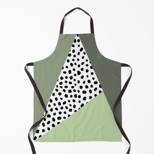 Item preview, Geometric Polka Dot, Colour Block, Green designed and sold by OneThreeSix.