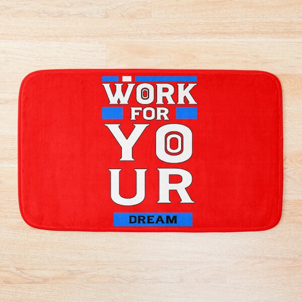 Item preview, WORK FOR YOUR DREAM designed and sold by AZZDINE kholti.