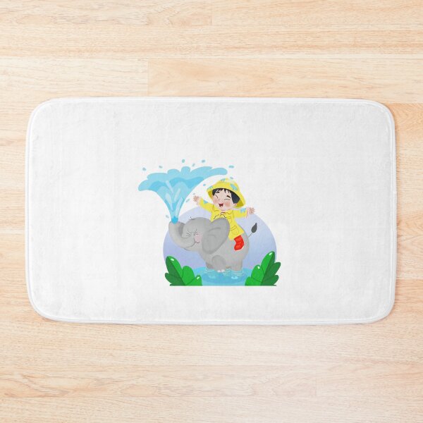 Item preview, Elephant rain shower designed and sold by MyParadiseGifts.