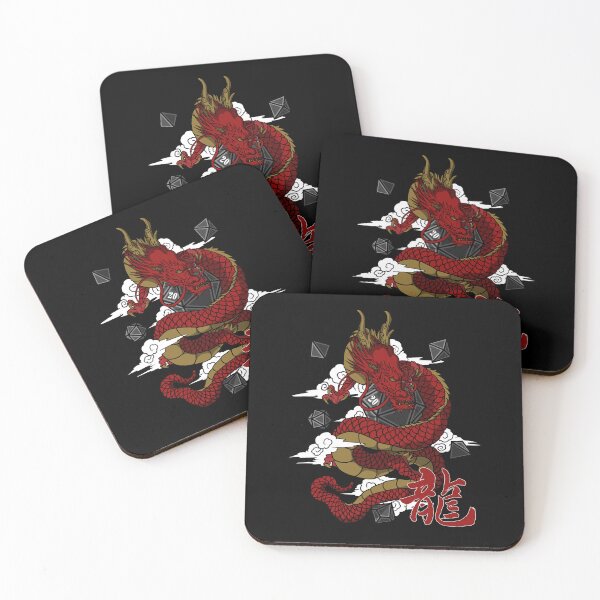 Aperçu de l'œuvre Dés Dragon créée et vendue par ShirtGoblin.
