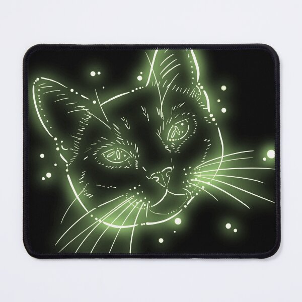 Item preview, Neon green cat designed and sold by Lyndseyteeson.