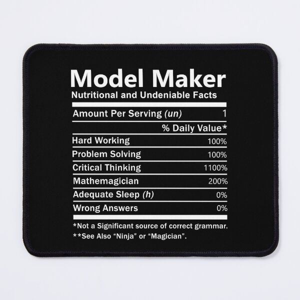 Item preview, Model Maker  T Shirt - Nutrition Factors Job Gift Item Tee designed and sold by wardorion9.