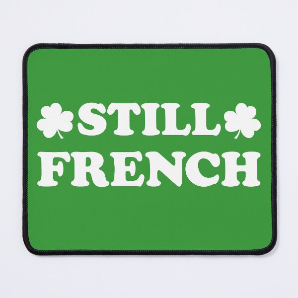 Item preview, Still French Green Shamrocks St Patrick's Day Shirt designed and sold by jaycartoonist.