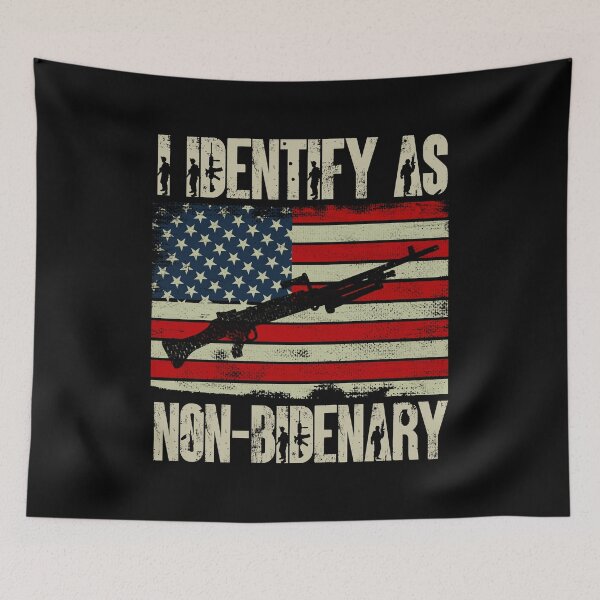 Item preview, I Identify As Non-Bidenary Funny Anti-Biden designed and sold by 2blackcherries.