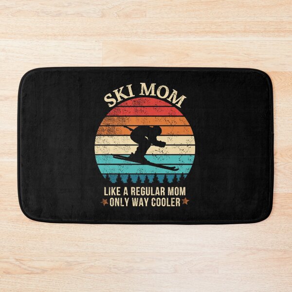 Item preview, ski mom funny cute winter skiing designed and sold by TINASTORESHOPE.