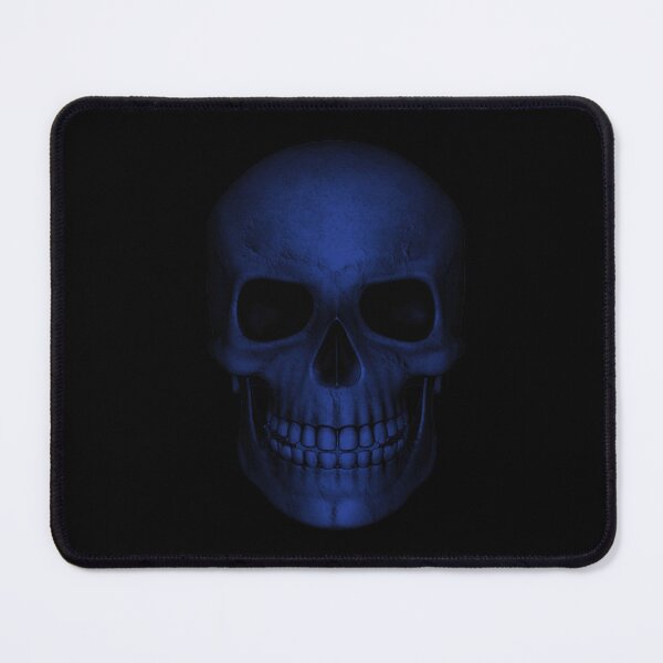 Item preview, Dark Skull Blue designed and sold by ArteVintage.