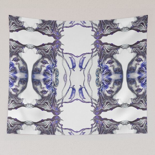 Item preview, Surreal Distorted watercolour plant girl  designed and sold by ckparkerart.