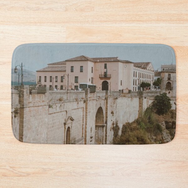 Item preview, Bridge of Puente Nuevo - City of Ronda - Spain Travel Print  designed and sold by Emilia Oxelheim.