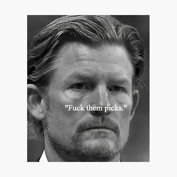 Les Snead fuck them picks | Photographic Print