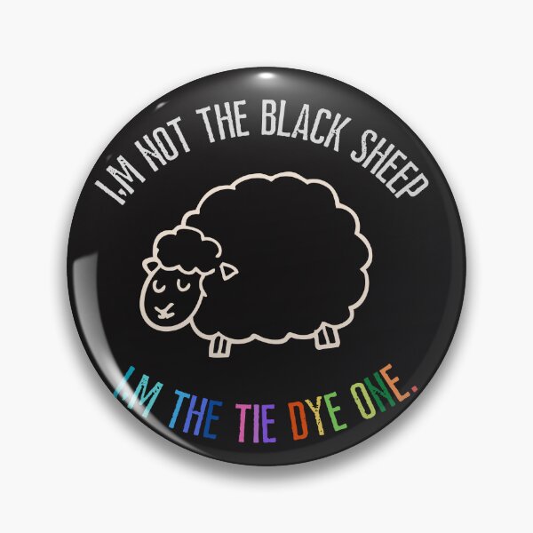 Item preview, I'm not the black sheep but I'm the tie dye one-animal quotes designed and sold by Alreweny.