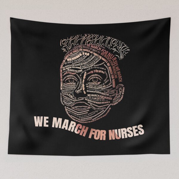 Item preview, We March For Nurses designed and sold by my-green-gecko.