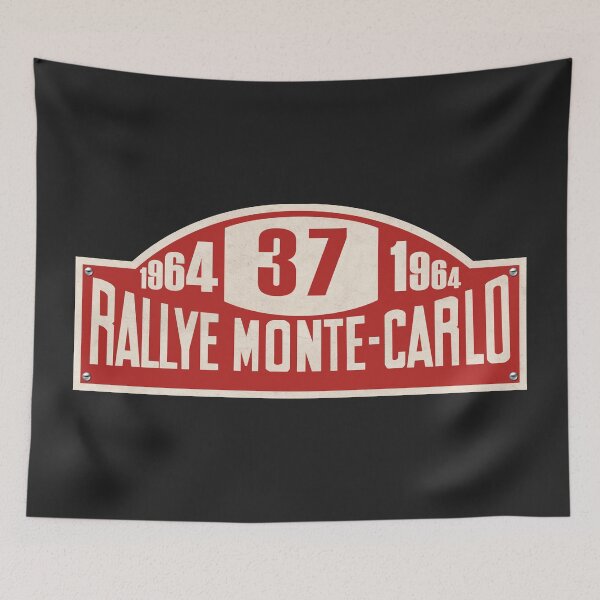 Artikelvorschau, Rallye Monte Carlo 1964 Zeichen entworfen und verkauft von rogue-design.