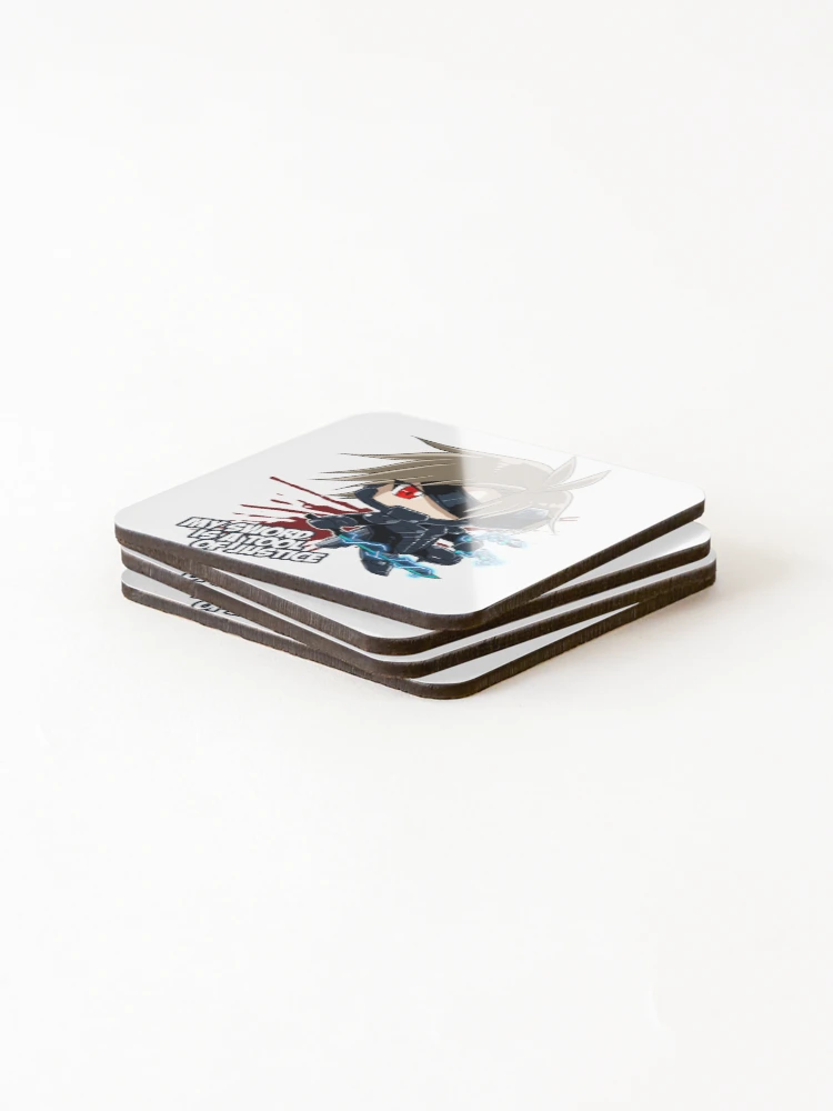Thumbnail 4 of 5, Coasters (Set of 4), Metal Gear Rising - Raiden designed and sold by RealSickness.
