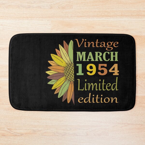 Item preview, vintage march 1954 limited edition, 68 Year Old Gifts Vintage 1954 Limited Edition 68th Birthday designed and sold by SimoSaladain.