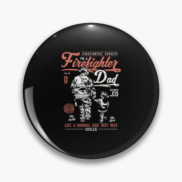 Item preview, Firefighter Dad - funny Firefighter design designed and sold by TeesLina.