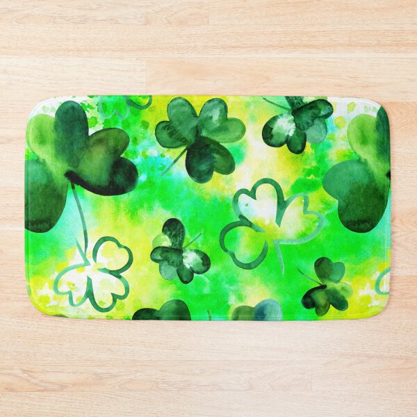 Item preview, Shamrock Green Clover Irish Ireland Saint Patricks Day St Luck Lucky March Holiday designed and sold by Spaceshipsells.