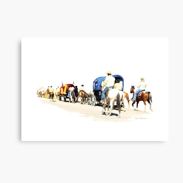 Rodeo Trail Riders - Almost There Canvas Print