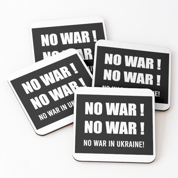 Item preview, No war in Ukraine designed and sold by Dustick.