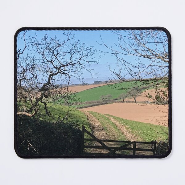 Item preview, Sunny Cornish Lane landscape photo designed and sold by offwhitelimo.