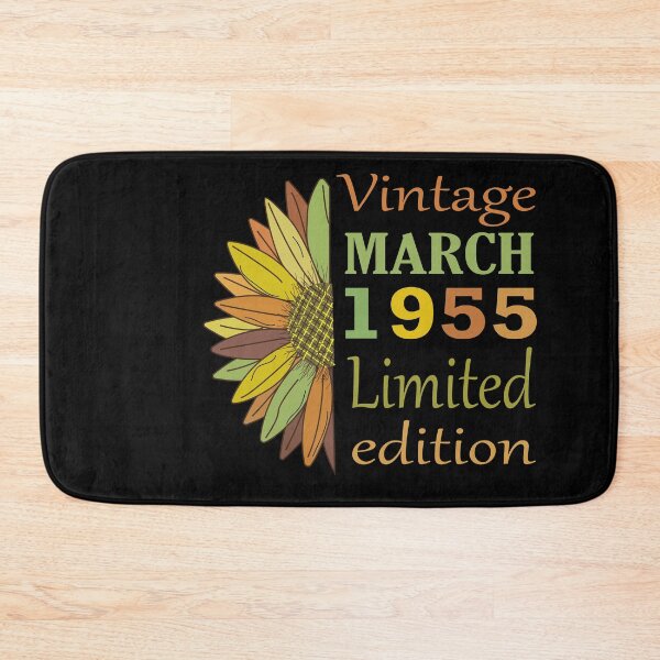 Item preview, vintage march 1955 limited edition, 67 Year Old Gifts Vintage 1955 Limited Edition 67th Birthday designed and sold by SimoSaladain.