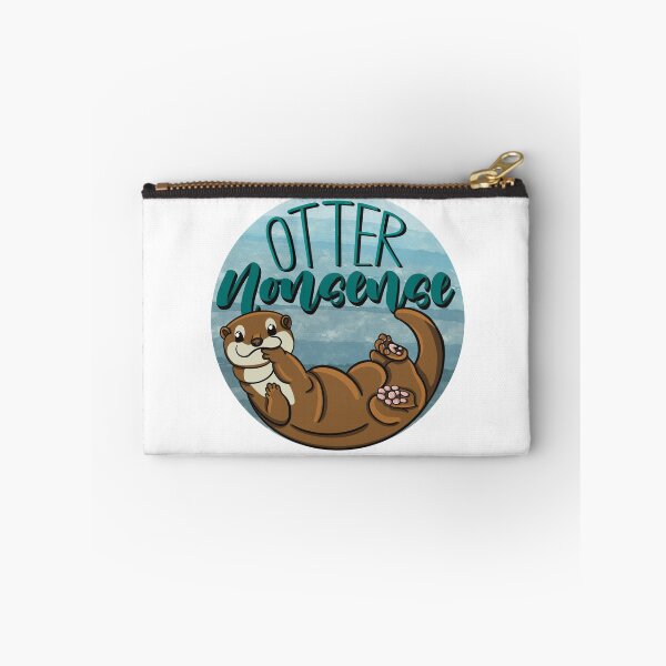 Item preview, Otter Nonsense Pun Sticker designed and sold by For Art Sake.
