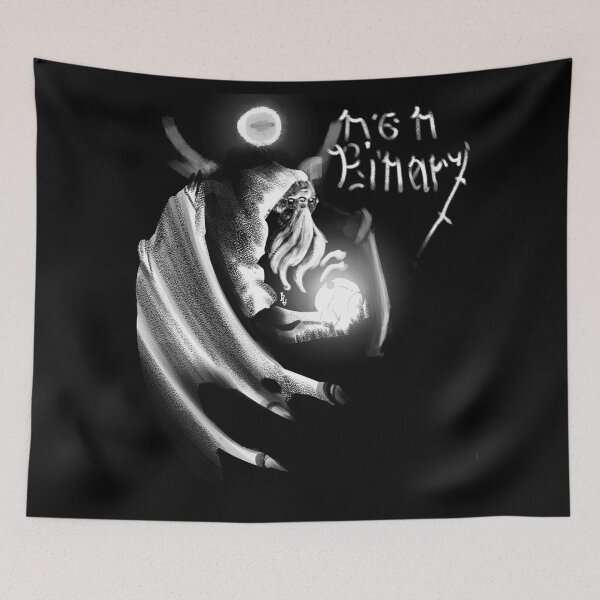 Item preview, NON BINARY: eldritch death metal print designed and sold by BeaMembraneArt.
