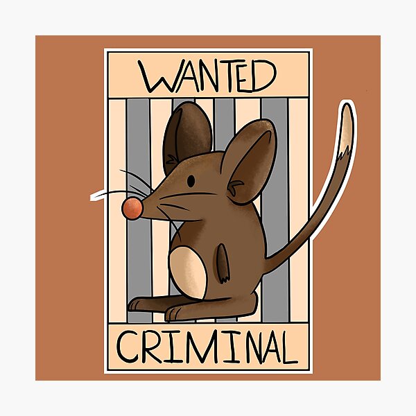 Item preview, Wanted Rat designed and sold by Brink of Creations.