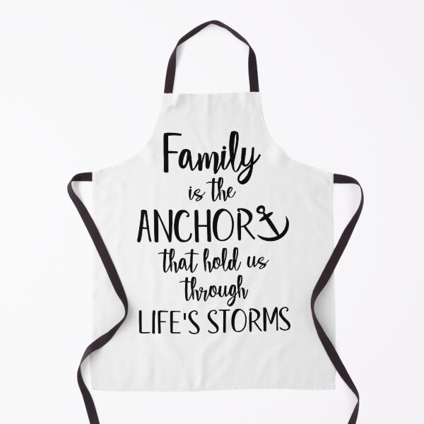 Item preview, Family is the anchor that holds us Mounted Print designed and sold by Ahmadhassira.