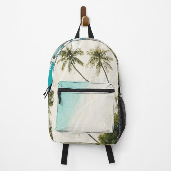 Item preview, Maldives Palm Trees Pool Ocean designed and sold by RyansOpenDoor.