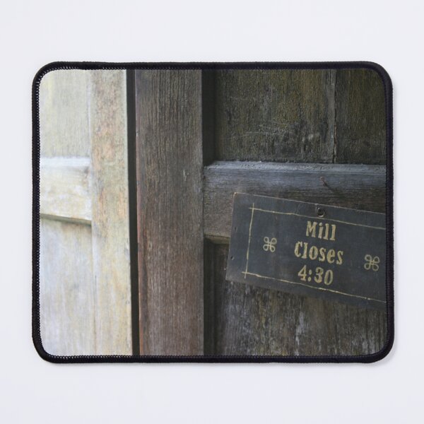 Item preview, Mill Closing Sign designed and sold by CreativeAD.