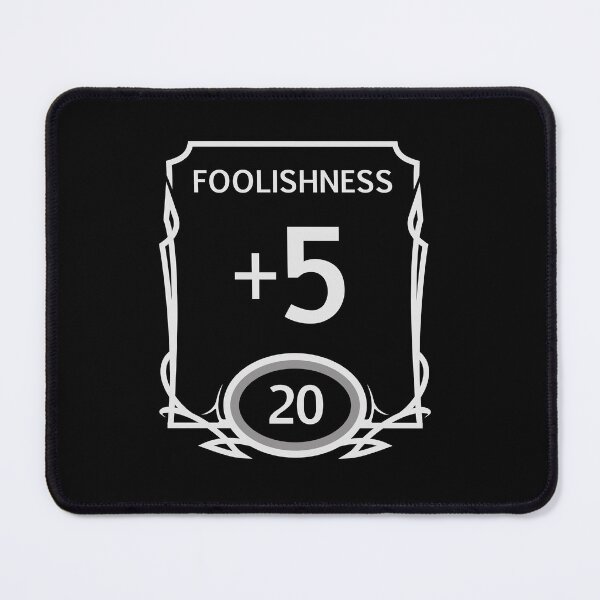 Item preview, Stat Block Foolish designed and sold by ShirtGoblin.