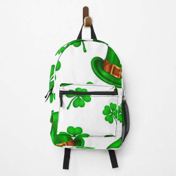 Item preview, Shamrock Green Clover Irish Ireland Saint Patricks Day St Luck Lucky March Holiday Horseshoe designed and sold by Spaceshipsells.