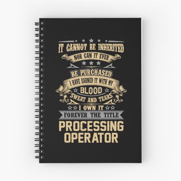 Item preview, Processing Operator T Shirt - Forever The Title Job Gift Item Tee designed and sold by celiagomez456.