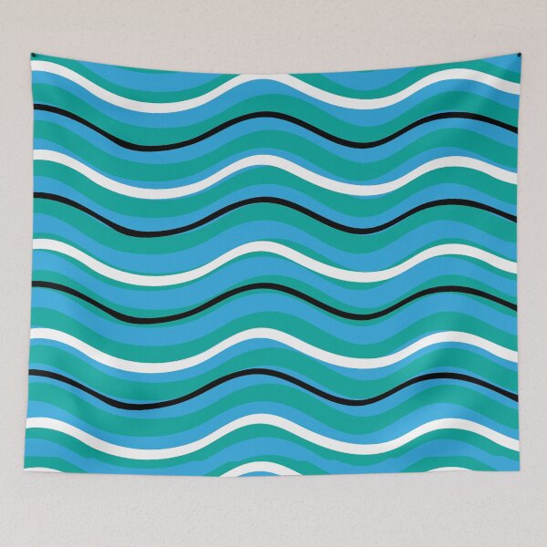Item preview, Ocean Wave Background designed and sold by Hic21.