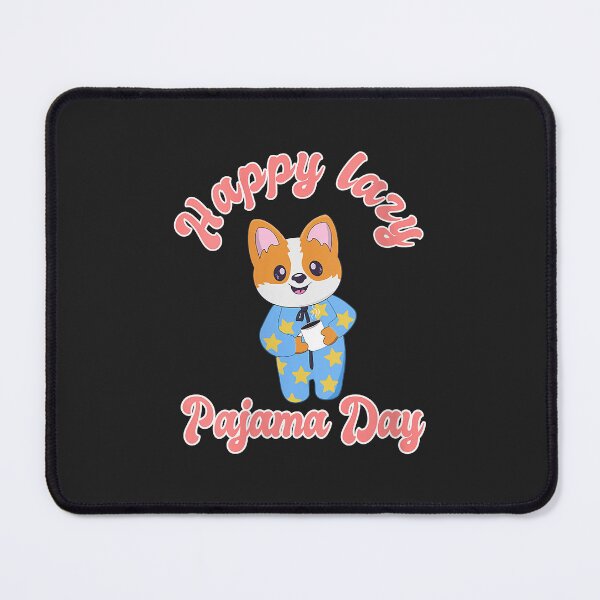 Item preview, Womens Happy Pajama Day lazy dog in pajama V-Neck designed and sold by JakariEzer.