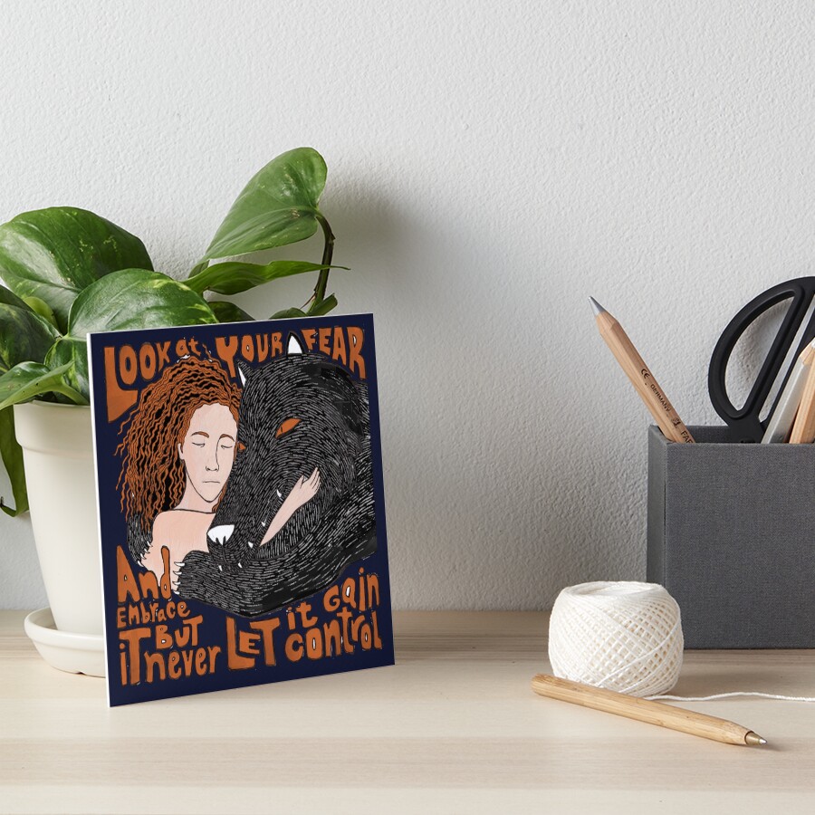 Item preview, Art Board Print designed and sold by NetaManor.